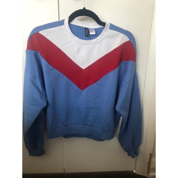 H&M colour block sweater - Picture 1 of 2